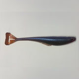 King Brown Frog Mullet 7.5" Soft Plastic Lure [cl:anchovy]
