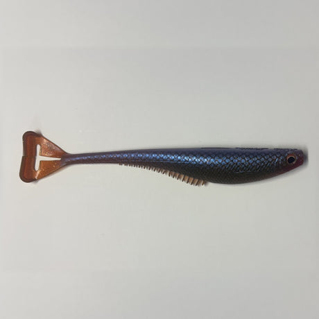 King Brown Frog Mullet 7.5" Soft Plastic Lure [cl:anchovy]