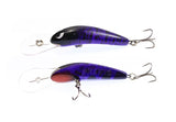 Smak Brolga 65mm Deep Diver Hard Body Lure [cl:purple Rain]