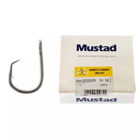 Mustad Tainawa Hooks Sz18 (10 Pk)