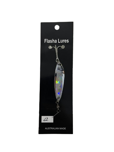 Flasha Spoon Metal Lure With Prism Tape – Fisho's Tackle World