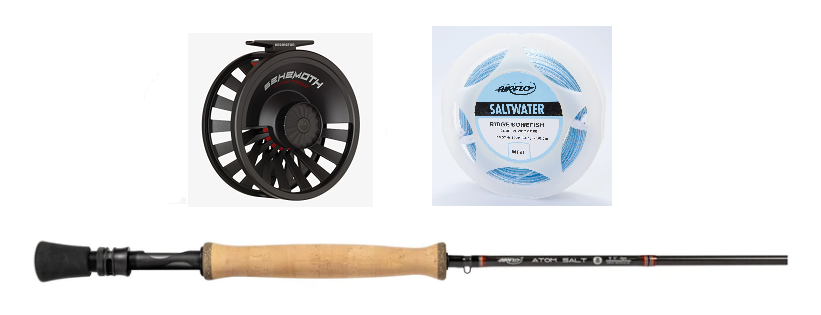 Airflo Atom Salt Fly Combo Behemoth - Intermediate Line 8wt >