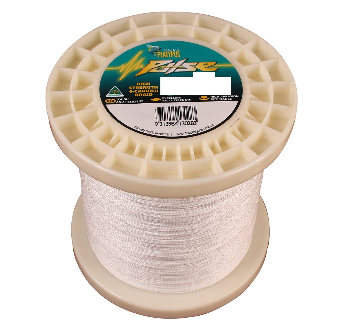 Platypus Pulse X8 Braided Fishing Line White 1000m – Fisho's Tackle World