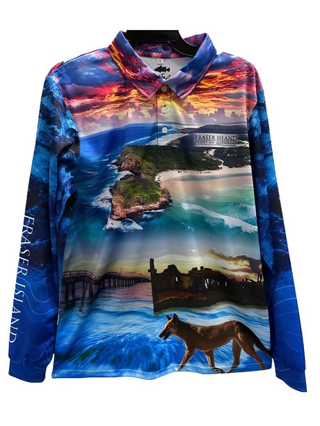 Switchbait Fisho's Tackle World Fraser Island Shirt Adult [sz:l]