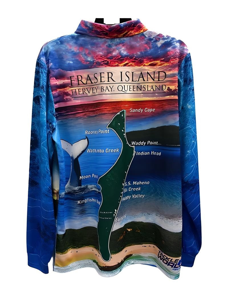 Switchbait Fisho's Tackle World Fraser Island Shirt Adult [sz:l]