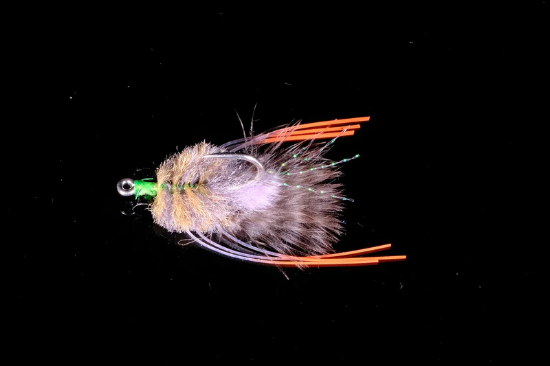 Manic Fleeing Crab Fly Lure 1/0