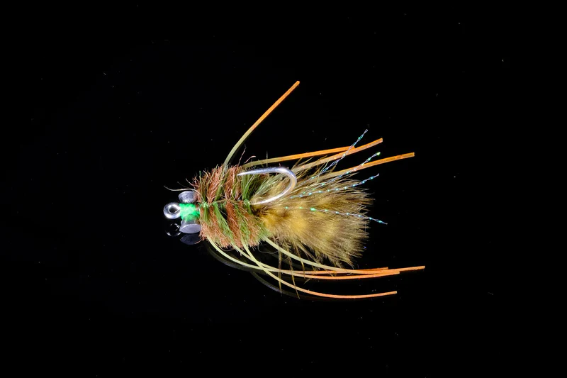 Manic Fleeing Crab Fly Lure 1/0