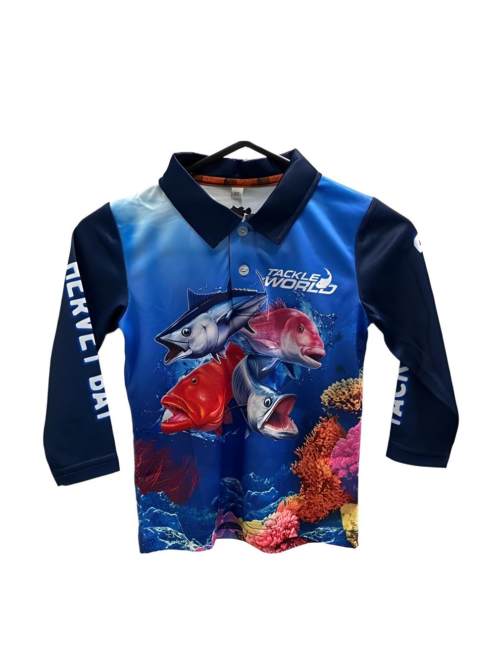 Switchbait Fisho's Tackle World Coral Fish Shirt Kids