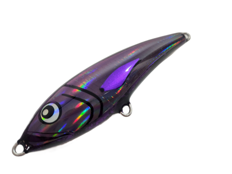 Nashy's 190mm 115g Sinking Stickbait Lure [cl:purple Aurora]