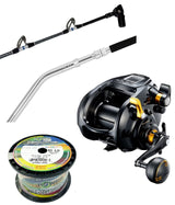 Shimano Electric Combo Beastmaster 9000b Status B/b 5'6" Pe 8-10 Pre-spooled Power Pro Braid 80lb 1050m