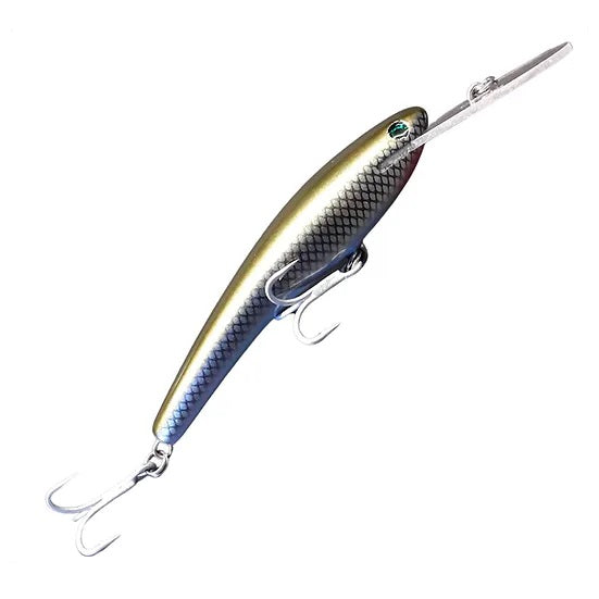 Lethal Lures Barra Slayer Elite 90mm 3m Diving Timber Hard Body Lure [cl:31]