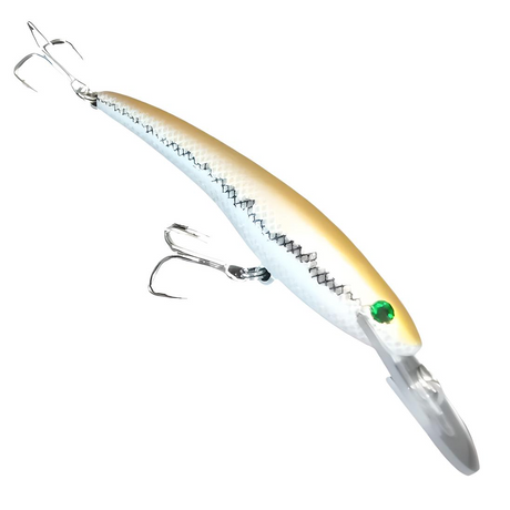 Lethal Lures Barra Slayer Gen Iii 130mm 2m Diving Timber Hard Body Lure [cl:24]