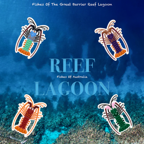 Reef Lagoon Charm Pack [cl:tropical Rock Lobster]
