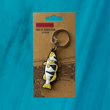 Reef Lagoon Keychain [cl:footballer Coral Trout]