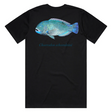 Reef Lagoon T-shirt Ss Tee Blackspot Tuskfish Black [sz:s]