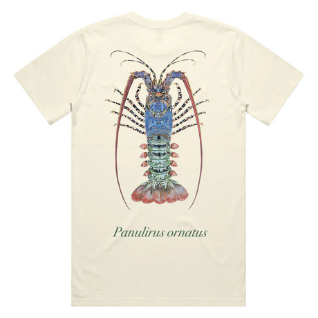 Reef Lagoon T-shirt Ss Tee Ornate Crayfish Natural [sz:s]