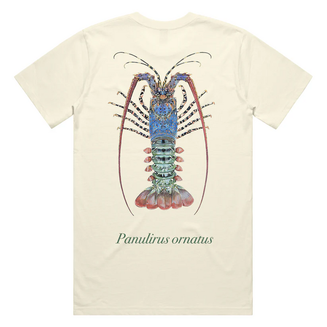Reef Lagoon T-shirt Ss Tee Ornate Crayfish Natural [sz:s]
