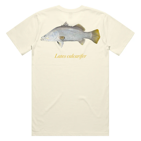 Reef Lagoon T-shirt Ss Tee Barramundi Natural [sz:s]