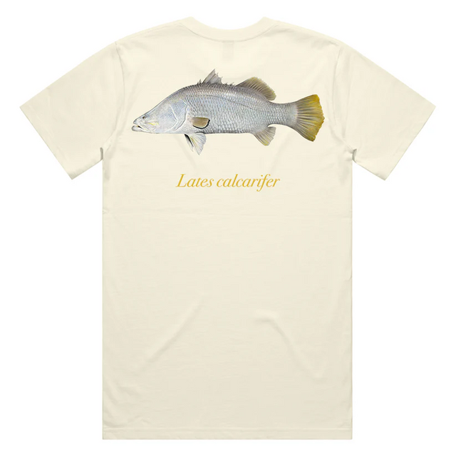 Reef Lagoon T-shirt Ss Tee Barramundi Natural [sz:s]