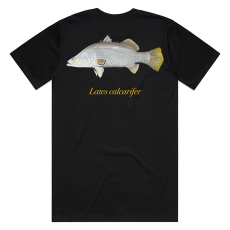 Reef Lagoon T-shirt Ss Tee Barramundi Black [sz:s]
