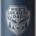Yeti Rambler 36oz (1l) Bottle With Chug Cap Engraved "wild's Greatest Dad" > [cl:navy]