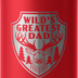 Yeti Rambler 36oz (1l) Bottle With Chug Cap Engraved "wild's Greatest Dad" > [cl:rescue Red]