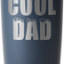 Yeti Rambler 20oz (591ml) Tumbler With Magslider Lid Engraved "cool Dad" > [cl:navy]