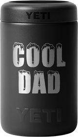 Yeti Rambler Colster Insulated (375ml) Can Cooler Engraved "cool Dad" > [cl:black]