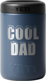 Yeti Rambler Colster Insulated (375ml) Can Cooler Engraved "cool Dad" > [cl:navy]