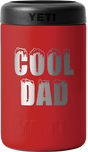 Yeti Rambler Colster Insulated (375ml) Can Cooler Engraved "cool Dad" > [cl:rescue Red]