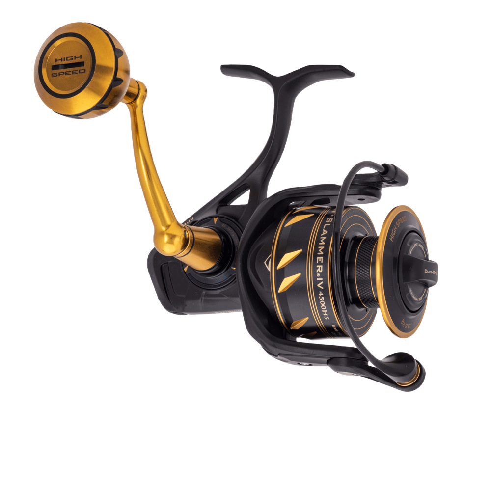 Penn Combo Slammer Iv 6500hs Regiment Black Ops Sp792h 15-25kg With 65lb Berkley X8 Green >< 
