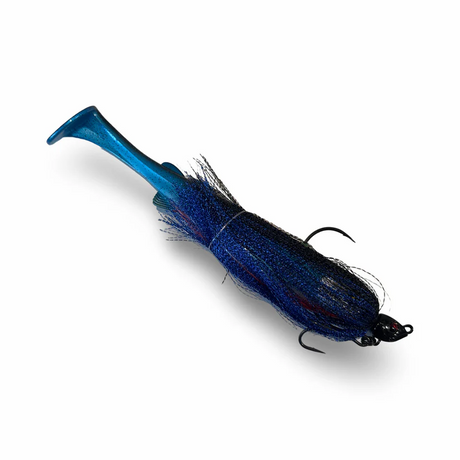 Spinwright Fluffball 220mm 1/2oz Soft Plastic Swimbait Swim-jig Lure [cl:stickle Back]