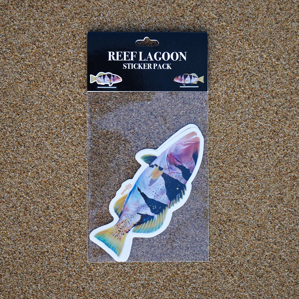 Reef Lagoon Sticker Pack [cl:footballer Coral Trout]