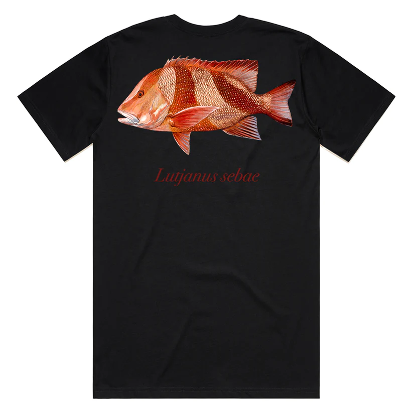 Reef Lagoon T-shirt Ss Tee Red Emperor Black [sz:s]