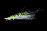 Manic Fly Aussie Clouser [sz & Cl:2 - Chartreuse/white]