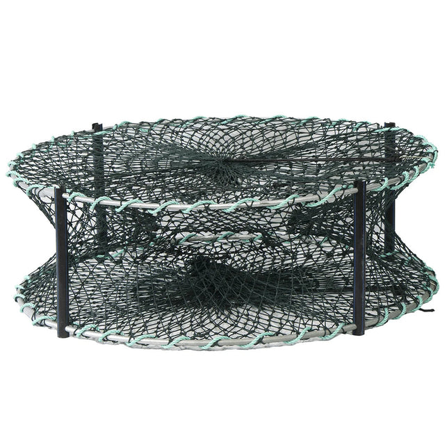 Crab'n Gear Pro Crab Pot 900mm Black 4 Funnel With Bait Bag