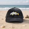 Reef Lagoon Corduroy Curved Brim Cap [cl:barramundi / Charcoal]