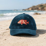 Reef Lagoon Corduroy Curved Brim Cap [cl:red Emperor / Atlantic]