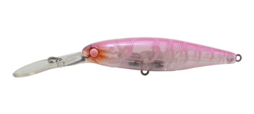 Jackall Hank Tune Squirrel 79mm 10.6g Jerkbait Hard Body Lure [cl:pg Shrimp]