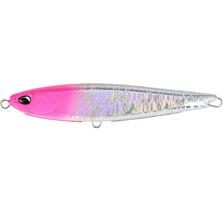 Duo Rough Trail Aomasa Lightning 190f 190mm 74g Floating Stickbait Lure [cl:pink Head Silver]