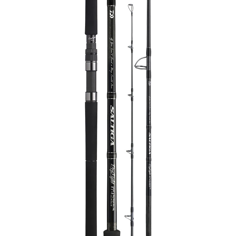 Daiwa Saltiga C Dogfight Spinning Rod [sz:8'1"/pe 8/2pc/81-8]