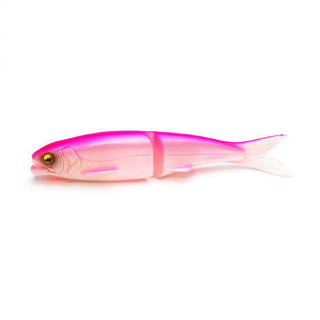 Raid Osakana Slide 170mm 46g Floating Soft Swimbait Lure [cl:pink Trick]