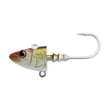 Little Jack Genuine Shape Jighead >< [sz & Cl:5g - Pink Head Real Bait]