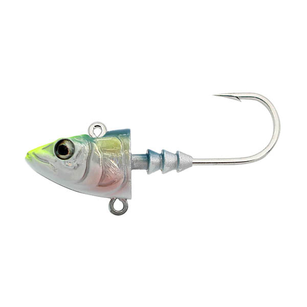 Little Jack Genuine Shape Jighead >< [sz & Cl:5g - Chart Head Glo Belly]