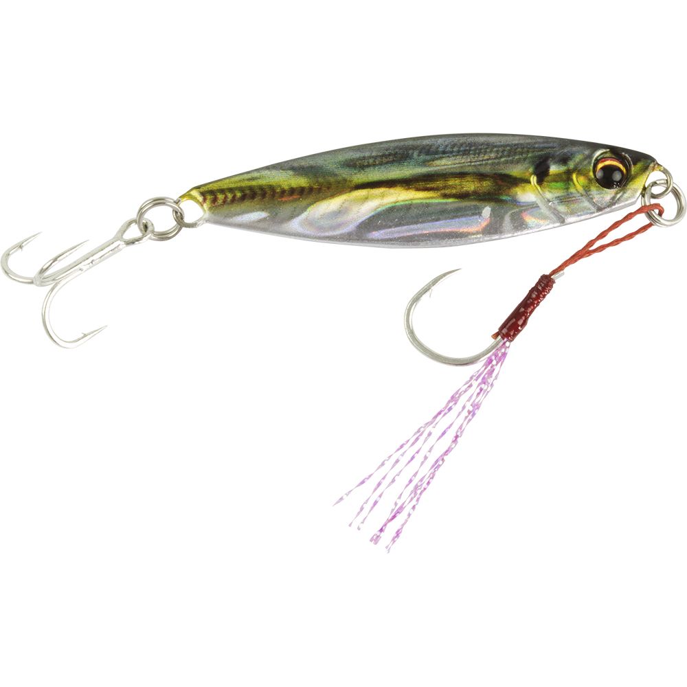 Majorcraft Jigpara 7g Micro Jig Lure [cl:live Kin Aji Uv]