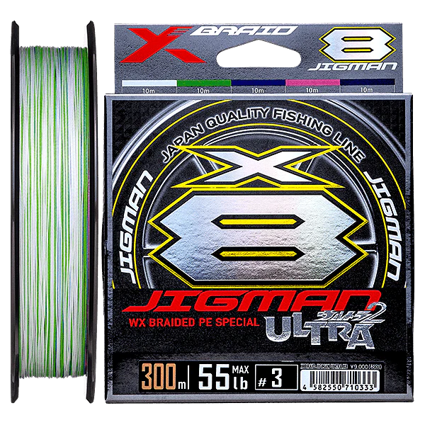 Ygk X-braid Jigman Ultra X8 Braided Fishing Line Multi Colour