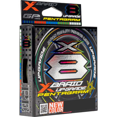 Ygk X-braid Upgrade X8 Pentagram Braided Fishing Line Multi Colour [sz:300m Pe2 / 40lb]