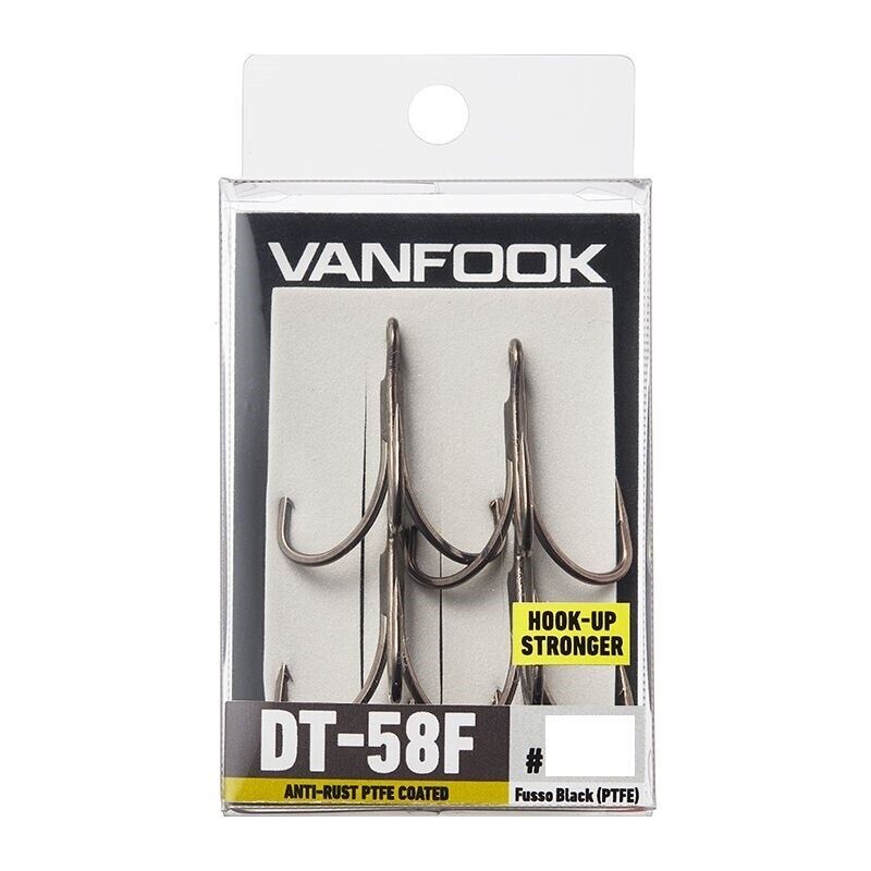 Vanfook Dt-58f Treble Hooks [sz:1 - 4pk]