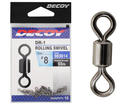 Decoy Dr-1 Rolling Swivel [sz:5 - 120lb - 15pk]