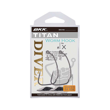 Bkk Titan Diver Worm Weedless Jighead [w & Sz:1/8oz - 3/0]
